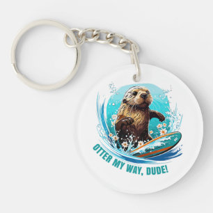Otter 841 Surfbretter sie klettert Surfbretter Ott Schlüsselanhänger