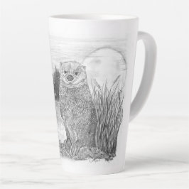 Otter am See Milchtasse