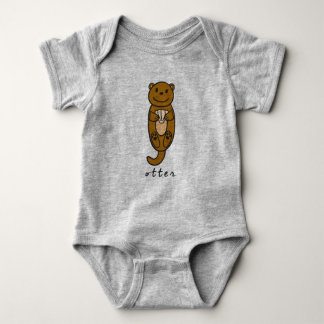 Otter Baby Bodysuit oder One Piece (keine Basis) Baby Strampler