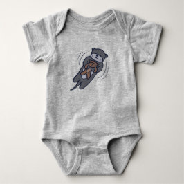 Otter Baby Bodysuit Strampler