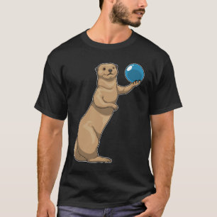 Otter Bowling Bowling T-Shirt