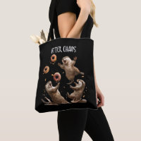 Otter Chaos Funny Bagel Kämpfe Sea Otters Puck an 