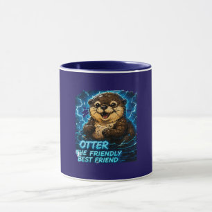 Otter der freundliche beste Freund Tasse