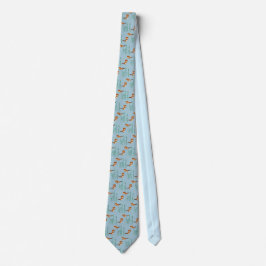 Otter, die Blau schwimmen Krawatte