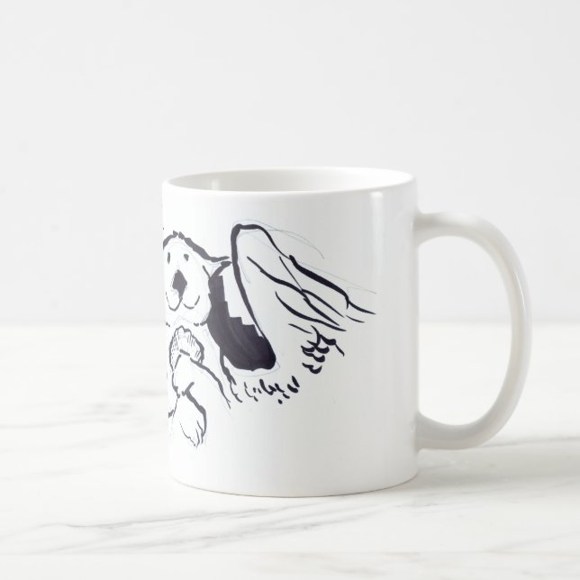 Otter-Engel Kaffeetasse (Rechts)