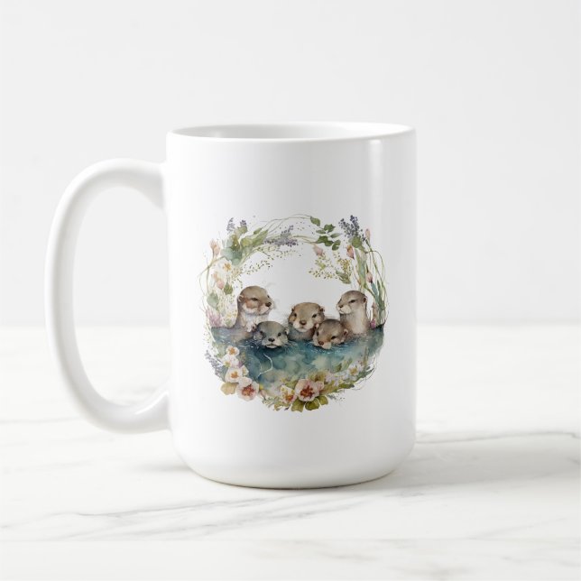 Otter Family Tasse (Links)