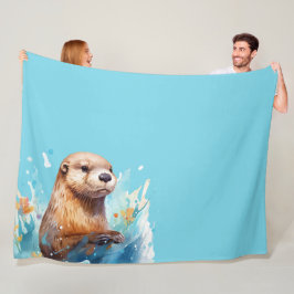 Otter Fleecedecke