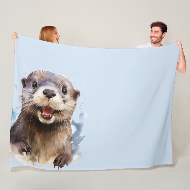 Otter Fleecedecke (Beispiel)