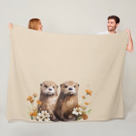 Otter Fleecedecke