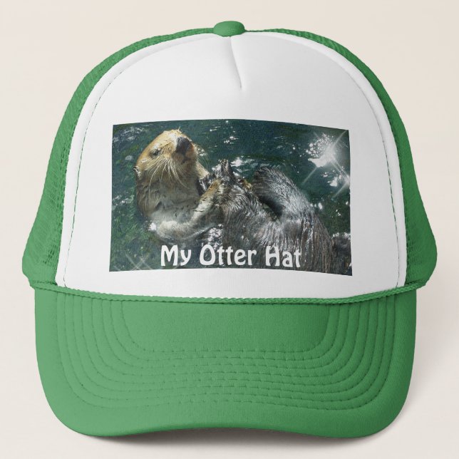Otter flottante "Mon Casquette de Otter !" Casquet (Devant)