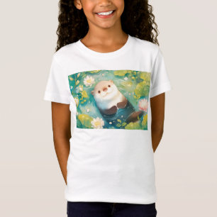 Otter Flower Pond T-Shirt
