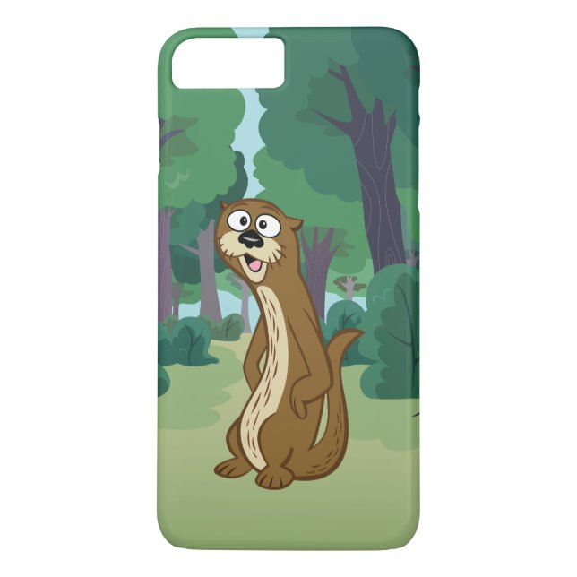 Otter FörsterRick | Reggie Case-Mate iPhone Hülle (Rückseite)