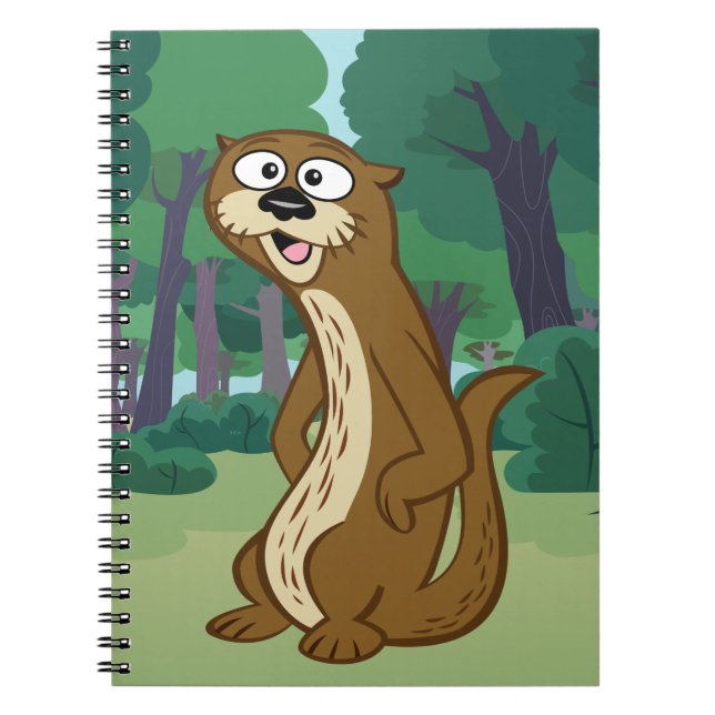Otter FörsterRick | Reggie Notizblock (Vorderseite)