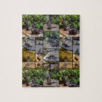 Otter Foto Collage, Jigsaw Puzzle