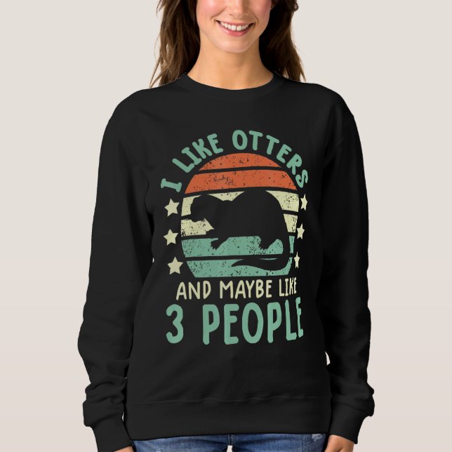 Otter Frauen Otter Kinder Männer ottern Tee 1 (Vorderseite)