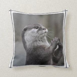 Otter-Genie-Kissen Kissen
