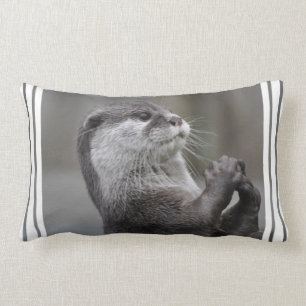 Otter-Genie-Kissen Lendenkissen