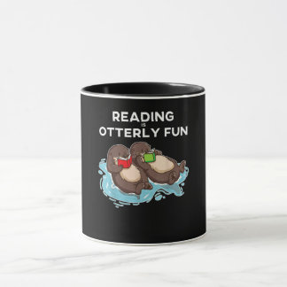 Otter-Geschenk | Sea Otter Book Reading Gift Bookw Tasse