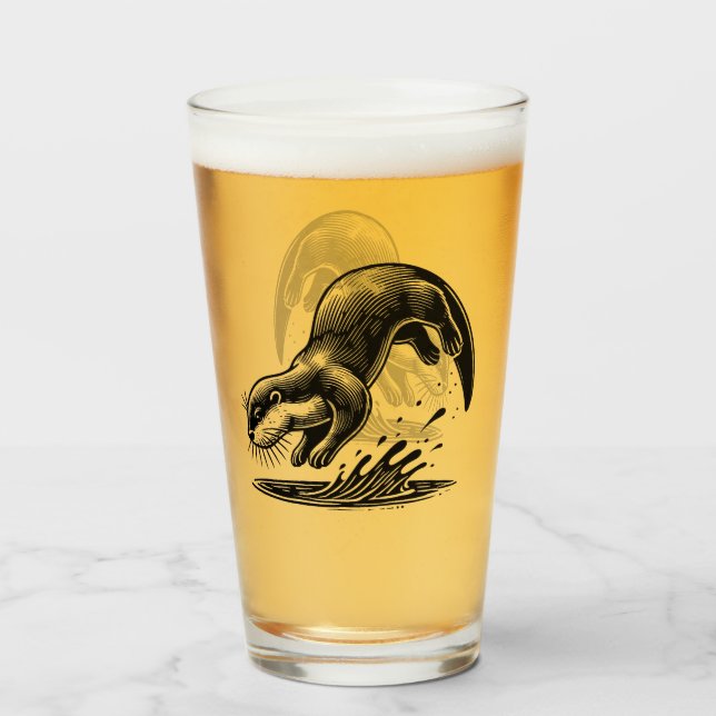 Otter Glas (Vorne (Gefüllt))