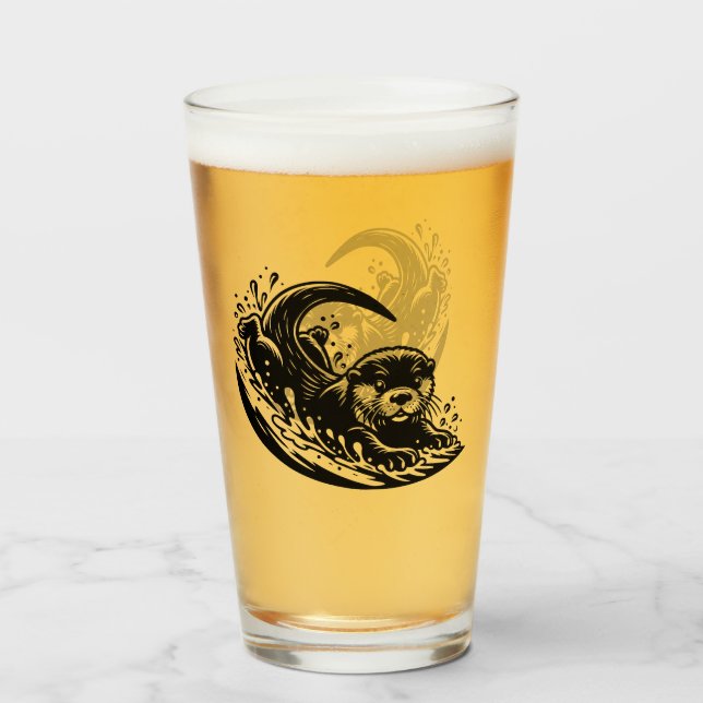 Otter Glas (Vorne (Gefüllt))