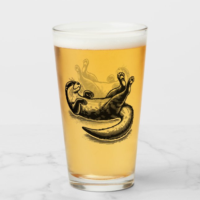Otter Glas (Vorne (Gefüllt))