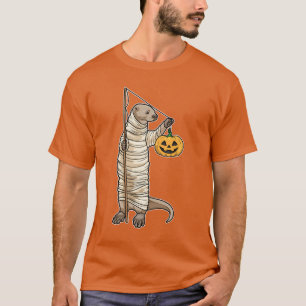 Otter Halloween Fischerei T-Shirt