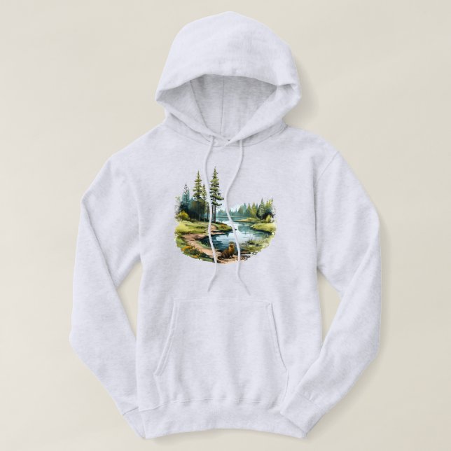Otter Hooded Sweatshirt (Design vorne)