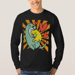 Otter Hugging T-Shirt