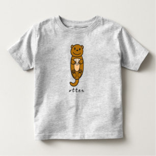 Otter Kleinkind Top oder T - Shirt (mit Base)