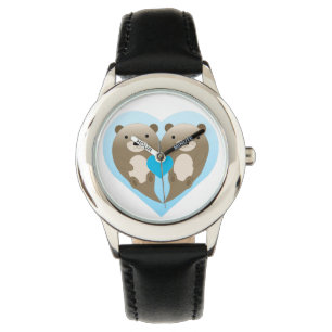 Otter-Liebe Armbanduhr
