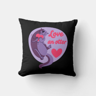 Otter - Liebe einen Otter, liebe einen anderen Kissen