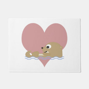 Otter-Liebe Fußmatte