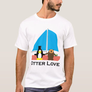 Otter-Liebe-Hochzeit T-Shirt