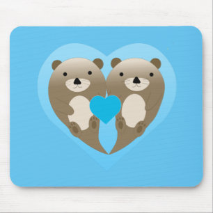 Otter-Liebe Mousepad