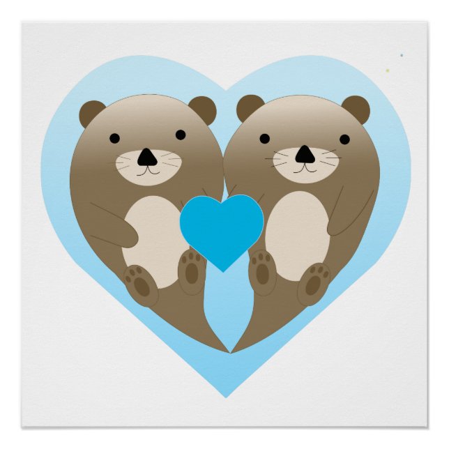 Otter-Liebe Poster (Vorderseite)