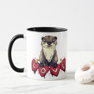 Otter Liebe Tasse