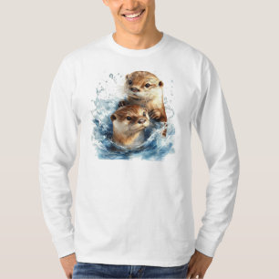 Otter Long Sleeve T - Shirt