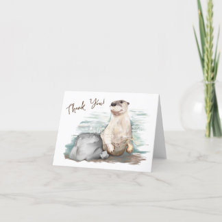 Otter Love - Merci Cartes