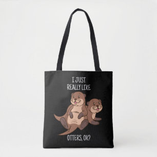 Otter Lover Women Sea Otter Geschenk für Männer Ot Tasche