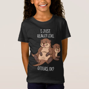 Otter Lover Women Sea Otter Geschenk für Männer  T-Shirt