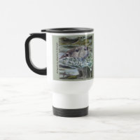 Otter-Metallreise-Tasse