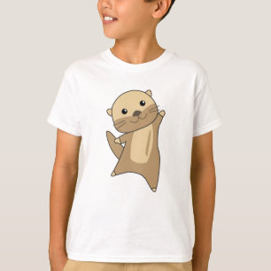 Otter Niedlicher Tiere Süße Tier für Kinder T-Shirt