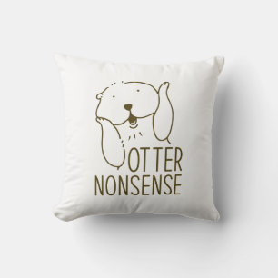 Otter Nonsense Kissen