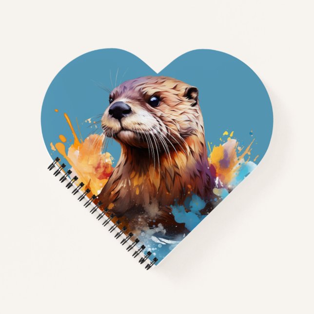 Otter Notizbuch (Vorderseite)