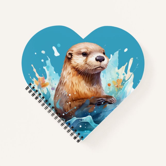 Otter Notizbuch (Vorderseite)