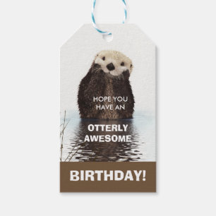 Otter Pub - Phantastischer Geburtstag Geschenkanhänger