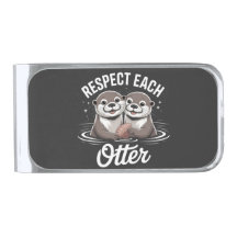 Otter Respect Each Other Funny 
