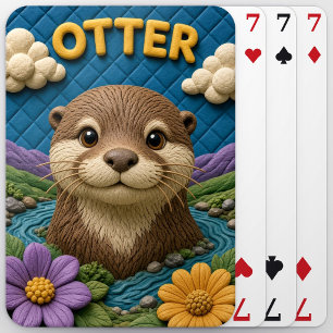 Otter River Bank Modern KlayKoo Spielkarten