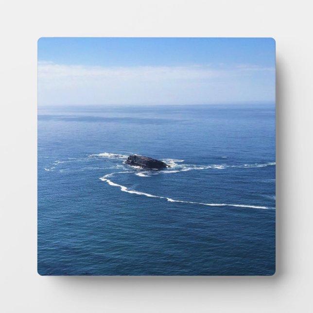 Otter Rock, Cape Foulweather, Newport, Oregon Fotoplatte (Vorderseite)