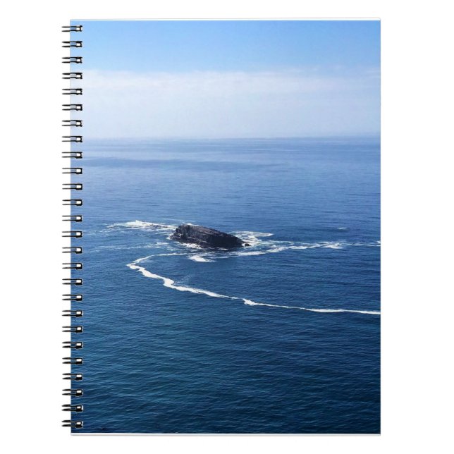 Otter Rock, Cape Foulweather, Newport, Oregon Notizblock (Vorderseite)